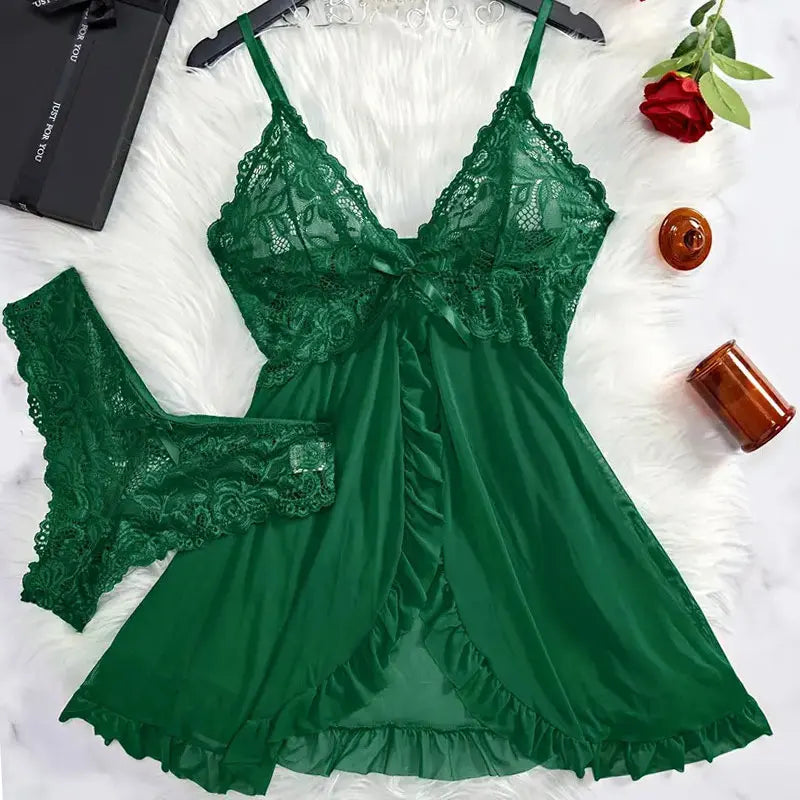 Lace Nightwear Set