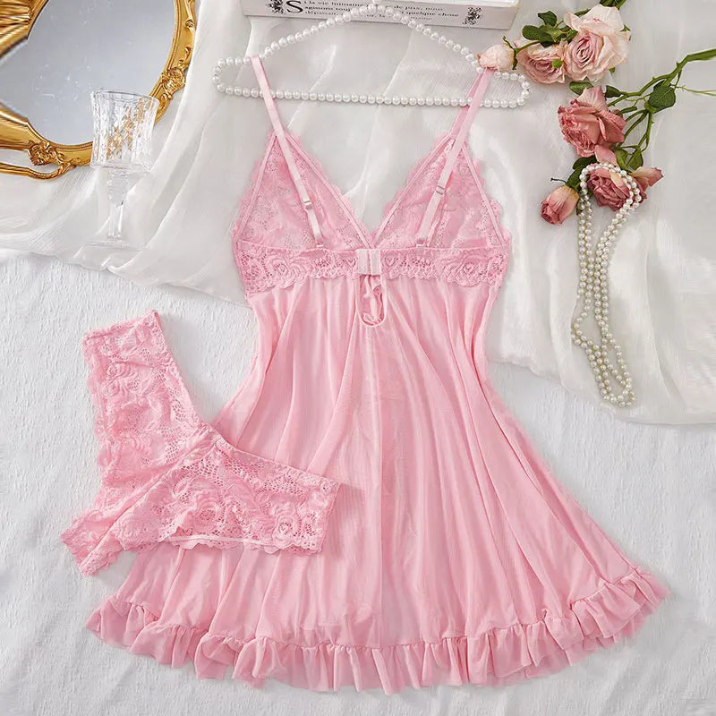 Lace Nightwear Set