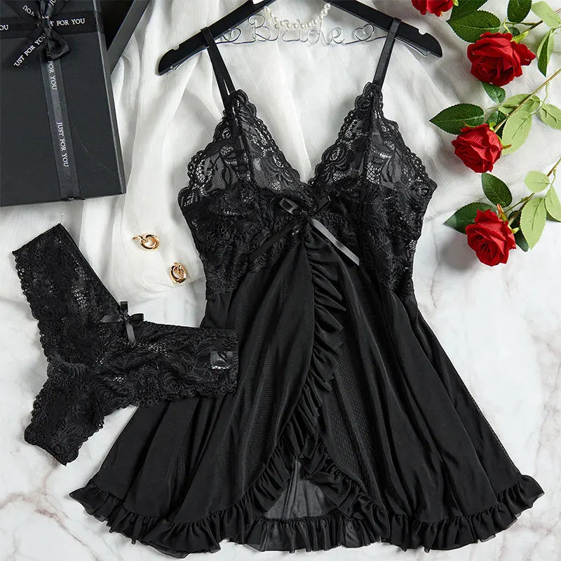 Lace Nightwear Set