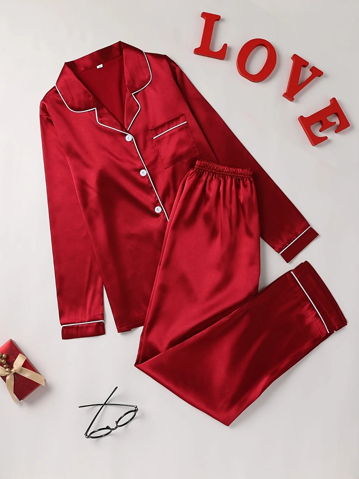 Classic Button-Up Pajama Set — Color Edit