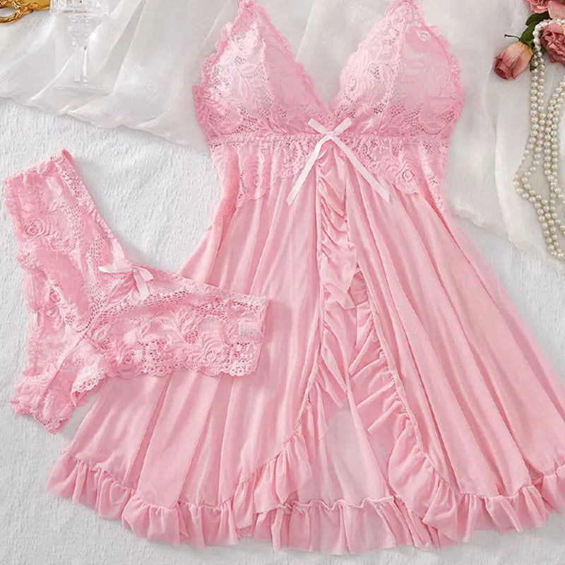 Lace Nightwear Set
