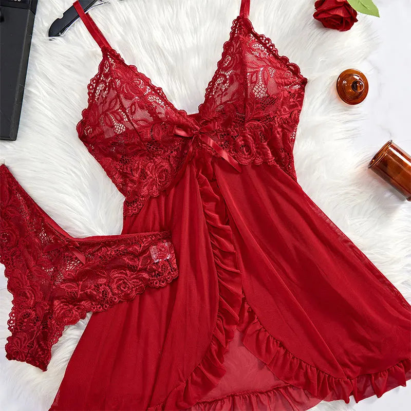 Lace Nightwear Set